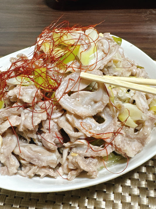 【国産】豚のど軟骨スライス500g コリコリ食感 焼肉・炒め物・おつまみに