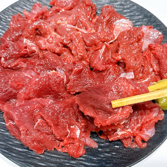 コスパ重視で馬刺しを楽しみたい日にちょうどいい、赤身馬刺し。