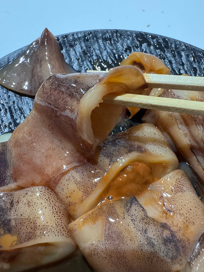 【一本丸ごとスルメイカの沖漬け】函館産 いかわたも美味