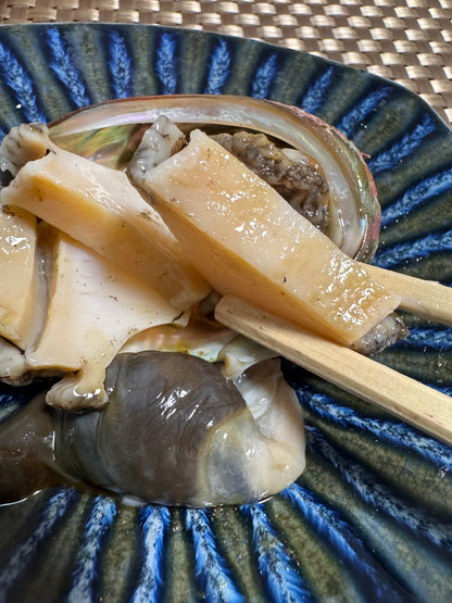 【肝まで旨い】北海道産 天然えぞあわび 約55g｜刺身用・超急速冷凍・1個真空パック