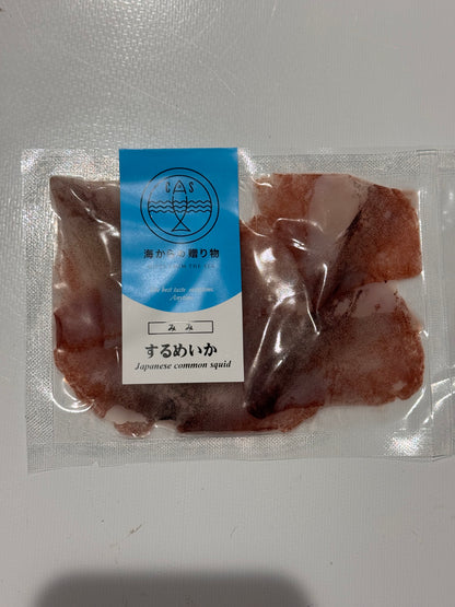 【刺身用スルメイカの“耳”だけ。】100g（50g×2パック）｜岩手県産