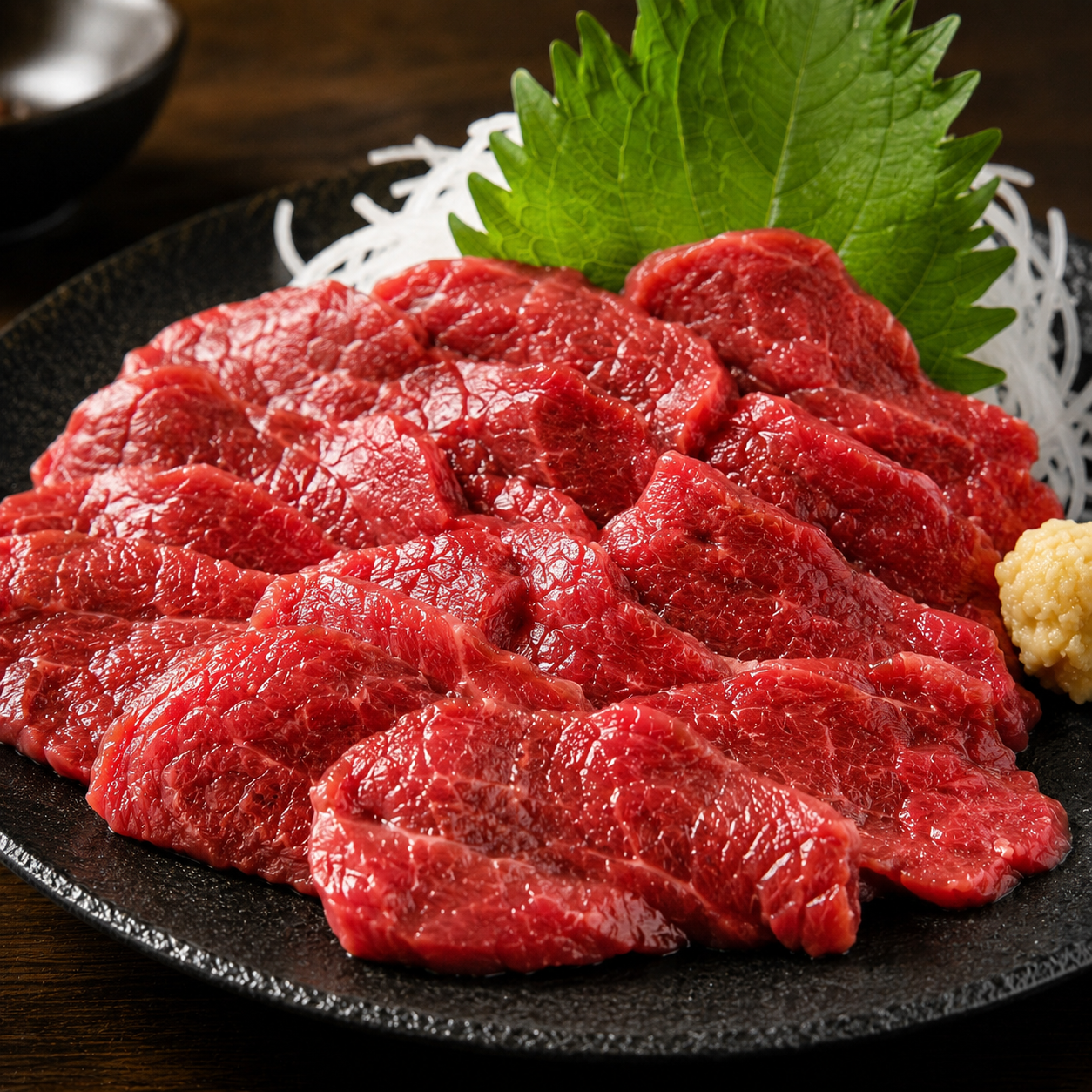 【ジューシー赤身馬刺し】コスパ重視 中国産原料不使用