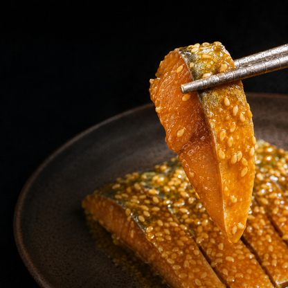 【酒も米も奪う胡麻さば】生鯖の胡麻醤油漬け 70g