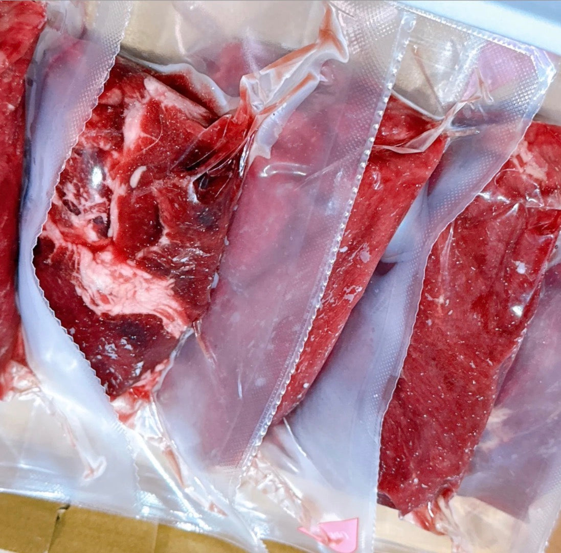 【ガッツリ筋ありだが旨味濃】コスパ爆烈！赤身馬刺し 1kg・2kg・3kg