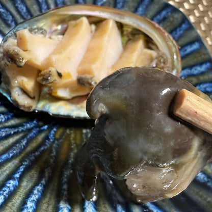 【肝まで旨い】北海道産 天然えぞあわび 約55g｜刺身用・超急速冷凍・1個真空パック