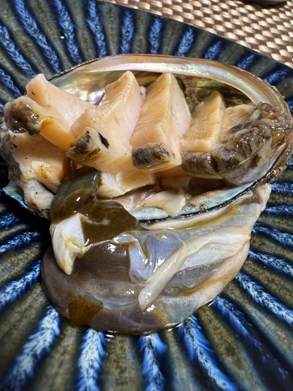 【肝まで旨い】北海道産 天然えぞあわび 約55g｜刺身用・超急速冷凍・1個真空パック