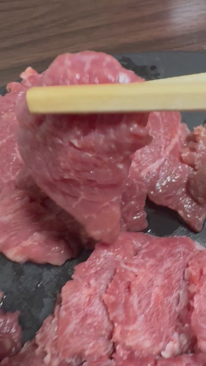 【きめ細かくしっとり濃厚】上質 馬ロース馬刺し 生食用 赤身馬刺し